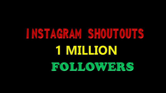i will give instagram fashion shoutout to 1 million followers - what happens when you get 1 million instagram followers